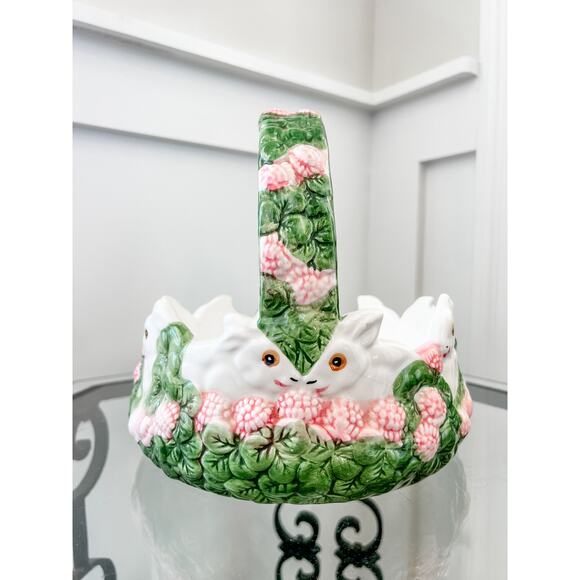 Brinn’s of‎ Pittsburgh Ceramic Easter Basket - Picture 5 of 5